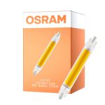 Osram LED Slim Line R7S LED R7S 118mm Helder 8W 806lm - 827 Zeer Warm Wit | Vervangt 60W