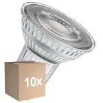 Voordeelpak 10x Ledvance LED Spot GU10 PAR16 2.4W 230lm 36D - 930 Warm Wit | Beste Kleurweergave - Dimbaar - Vervangt 35W