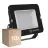 Voordeelpak 10x Ledvance LED Floodlight Compact Zwart 50W 5000lm 100D - 865 Daglicht | IP65 - Symmetrisch 