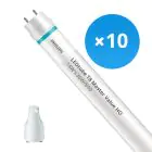 Voordeelpak 10x Philips LED Buis T8 MASTER Value (EM/Mains) High Output 14W 2100lm - 840 Koel Wit | 120cm - Vervangt 36W
